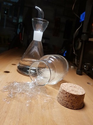 Gelatine voor Au bien Marie warme lijm techniek